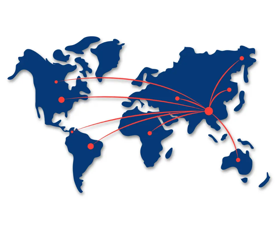 North America, Europe, Asia, Australia, NZ
