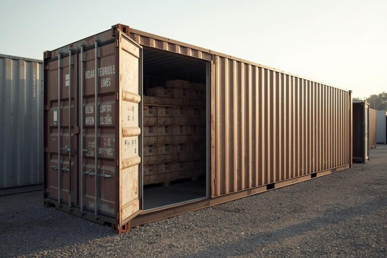 53ft Container as Storage of Seasonal Products - Four Sons Logistics