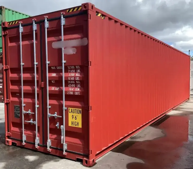 New One-Trip 40ft High Cube Container in Chicago, IL - Four Sons Logistics