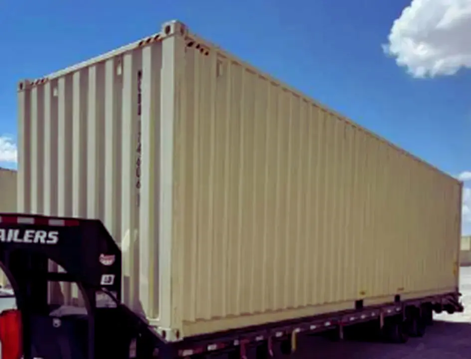 New One-Trip 40ft High Cube Container in Dallas, TX - Four Sons Logistics